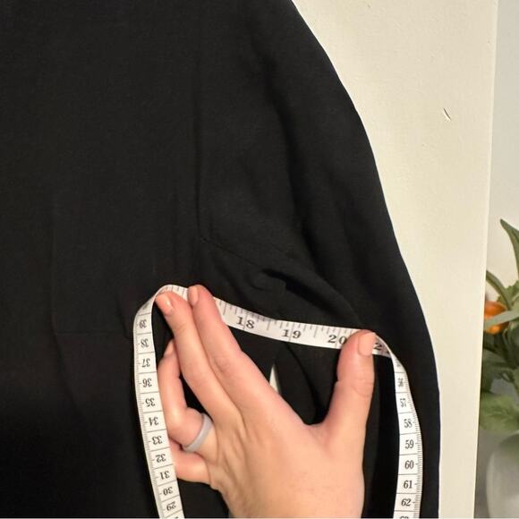 Vintage Black 1940s Handmade Flapper Frill Mini Dress XS - Picture 4 of 10